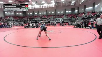 120 lbs Cons. Round 1 - Brooklyn Rodriguez, El Paso Montwood vs Evelyn Warren, Northwest Nelson