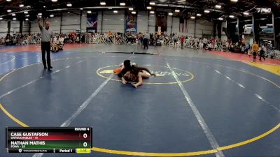 105 lbs Rd# 7- 10:45am Saturday Final Pool - Nathan Mathis, POWA vs Case Gustafson, Untouchables