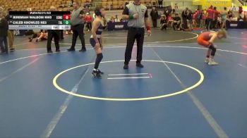 80 lbs 5th Place Match - Caleb Knowles NE3, Tallmadge vs Jeremiah Walbom NW2, Edison Charger Wrestling Club