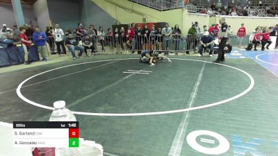 88 lbs Round Of 16 - Sean Garland, Edmond Memorial vs Antonio Gonzalez, Enid Junior High