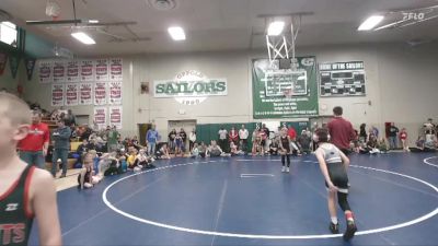 32 lbs Round 1 - Levi Bangs, Hampton Dumont vs Declan Butson, Basement Bunch Wrestling Club
