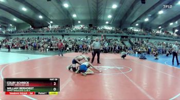 95 lbs Champ. Round 2 - William Berhorst, Comet Wrestling Club-A  vs Colby Schreck, Victory Wrestling-AAA