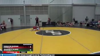 100 lbs Quarterfinals (8 Team) - Jhaile De Guzman, Washington vs Emanuela Alaimo, Michigan Red