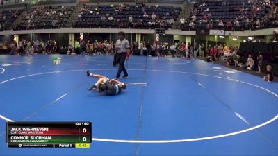 60 lbs Cons. Round 2 - Connor Suchman, Moen Wrestling Academy vs Jack Wishnevski, Cory Clark Wrestling