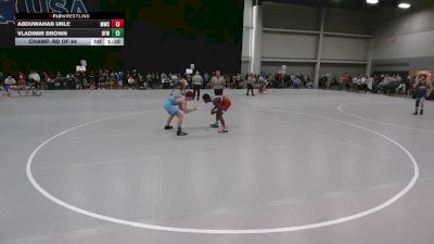 113 lbs Champ. Rd Of 64 - Abduwahab Unle, MWC Wrestling Academy vs Vladimir Drown, Brevard FCA Wrestling