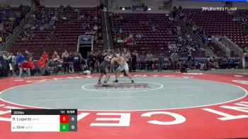 220 lbs Consolation - Braydyn Lugardo, Saucon Valley Hs vs Jason Sine, Notre Dame Hs - Green Pond