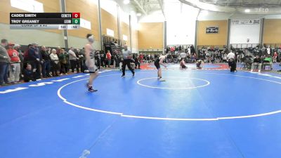 165 lbs Consi Of 8 #2 - Caden Smith, Central Catholic vs Troy Greaney, Leominster