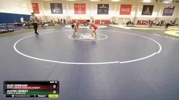 139 lbs Champ. Round 1 - Alex Serrano, Daniel Cormier Wrestling Academy vs Austin Herbst, PINnacle Wrestling