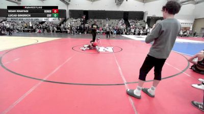 117-I2 lbs Semifinal - Noah Khafagi, RedNose Wrestling School vs Lucas Gingrich, Centurion