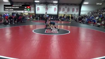 150 lbs Round 1 - Kael Cook, Burlington Notre Dame vs Maguire Mullenix, Eddyville-Blakesburg-Fremont