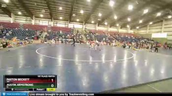 67 lbs 1st Place Match - Paxton Beckett, WA vs Austin Armstrong, ID