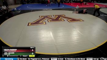 285 lbs Cons. Round 3 - Heath Parrish, Kasson-Mantorville vs Jide Abasiri, Prior Lake