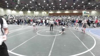 74 lbs Round Of 16 - Carter Larsen, Manti WC vs Andrew Garza, Madera WC