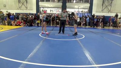 112 lbs Round Of 16 - Kenlee Witherite, Curwensville vs Ella Campbell, Burrell