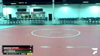 126 lbs Round 3 (6 Team) - Zach Berwick, Pocono Mountain RWA vs Qwantez Watkins, Team 302 Blue