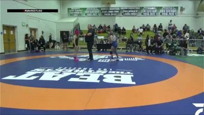 110 lbs 7th Place Match - Alexana Flood, Skyline vs Sabrina Garcia, Cerritos College