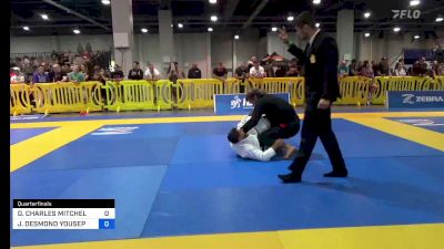 DAVID CHARLES MITCHELL vs JASON DESMOND YOUSEPH 2023 American National IBJJF Jiu-Jitsu Championship