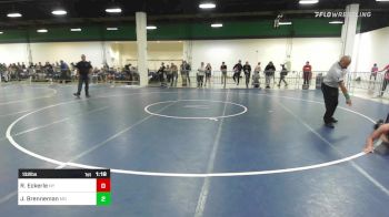 132 lbs Round Of 128 - Ryan Eckerle, NY vs Jacob Brenneman, MD