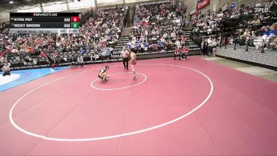 3A 130 lbs Champ. Round 1 - Kyra Pay, Juab vs Ricky Brown, Juan Diego