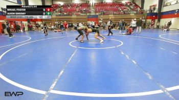 175 lbs Final - Mikael Foster, Tulsa Union vs Jaxon Grigsby, Sand Springs HS