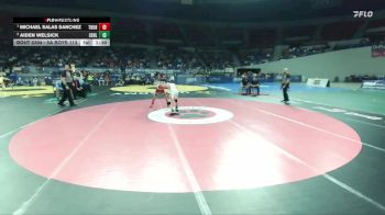 5A Boys 113 lbs 1st Place Match - Michael Salas Sanchez, Thurston Boys vs Aiden Welsick, Centennial Boys