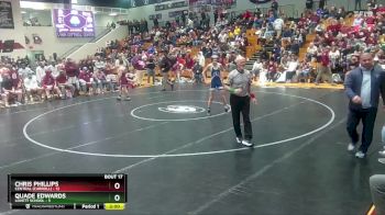 120 lbs Semis & 3rd Wb (16 Team) - Chris Phillips, Central (Carroll) vs Quade Edwards, Lovett School