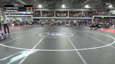 141 lbs Cons. Round 1 - Garrett Marks, Wisconsin-Platteville vs Minisare Gbee, University Of The Ozarks