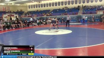 215 lbs Round 1 (16 Team) - Sawyer Daniell, Villa Rica vs Kemper Schlereth, Greenbrier