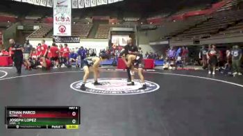 160 lbs Round 4 (16 Team) - Ethan Parco, SCVWA vs Joseph Lopez, SJWA
