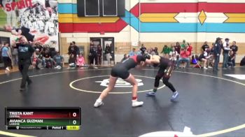 125 lbs Quarterfinal - Avianca Guzman, Laramie vs Trista Kant, Central