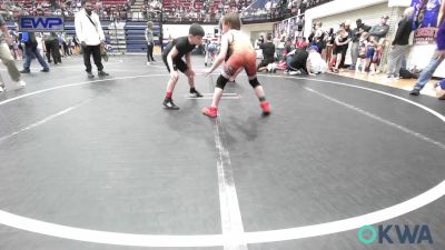 85 lbs Consolation - Ares Pearson, Norman North vs Jacob Bohannan, Duncan Demons