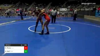 112 lbs Prelims - Kendra Perez, Inland Northwest vs Amiyah Hart, Toss Em Up Wrestling Academy