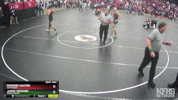 3A 150 lbs Quarterfinal - James Howard, Union County vs Phoenix Sauter, Waccamaw