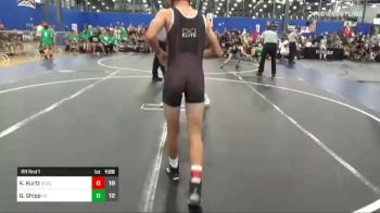 110 lbs Rr Rnd 1 - Kael Kurtz, DC Elite vs Gauge Shipp, Young Guns (IL)