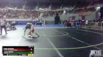 D1-144 lbs Cons. Semi - Max Woods, Mountain View Hs (Mesa) vs Josh Perez, Casteel HS