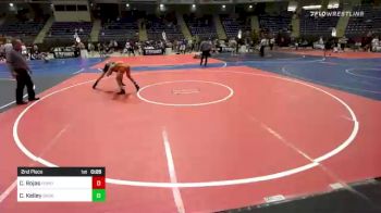 116 lbs 2nd Place - Carlos Rojas, Pomona Elite vs Colton Kelley, Broken Bow WC