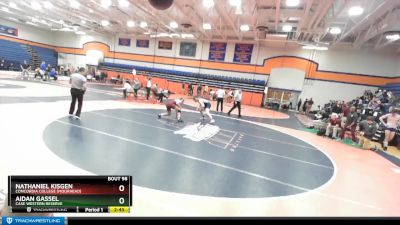 184 lbs Champ. Round 1 - Nathaniel Kisgen, Concordia College (Moorhead) vs Aidan Gassel, Case Western Reserve