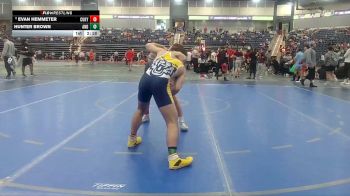 149 lbs Champ. Round 2 - Hunter Brown, Andrew College vs Evan Hemmeter, Cumberlands (Ky.)