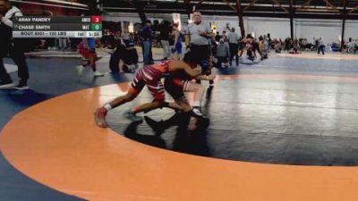 120 lbs Semifinal - Arav Pandey, American Dream Wrestling Club vs Chase Smith, Mat Assassins