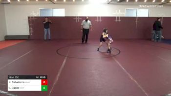 45 lbs Prelims - Noah Salvaterra, Kraken ES vs Sawyer Oakes, Mayfield Mat Academy