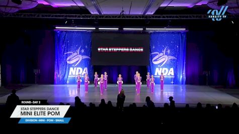Star Steppers Dance - Mini Elite Pom [2025 Mini - Pom - Small Day 2] 2025 NDA All-Star National Championship