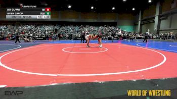 120 lbs Quarterfinal - Jay Olivas, Red Wave Wrestling vs Aiden Garcia, Palma