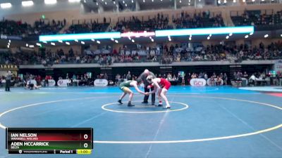 145 lbs Cons. Round 1 - Aden McCarrick, Delta vs Ian Nelson, Wrangell Wolves