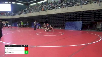 220 lbs Semifinal - Adam Burns, Delta vs Urijah Rivas, Ashley