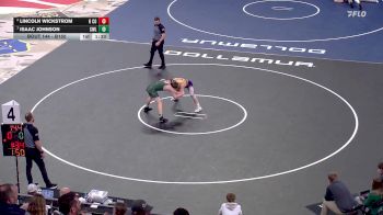 Quarterfinal - Isaac Johnson, Clark/Willow Lake vs Lincoln Wickstrom, Harding County