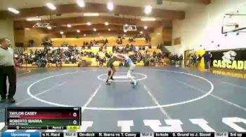 160 lbs Cons. Round 1 - Roberto Ibarra, North Marion vs Taylor Casey, Mazama