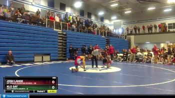 165 lbs Quarterfinals (8 Team) - Klo Say, Oglethorpe County vs Josh Lange, Mt. Pisgah Christian School