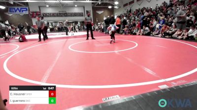 62 lbs Quarterfinal - Camberleigh Hausner, Sperry Wrestling Club vs Liliana Guerrero, Brushy Wrestling Club