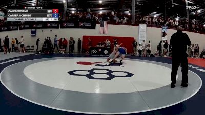 61 kg Champ. Round 2 - Caleb Weiand, Michigan Wrestling Club vs Carter Schmidt, Oklahoma Regional Training Center