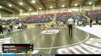 63 lbs Quarters & Wb (16 Team) - Keian Linnell, Utah Gold vs Aisea Tabakece, Idaho 2